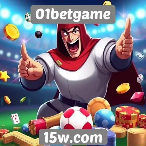 Diversidade de jogos disponíveis em 01betgame é notável